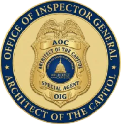 AOC OIG Special Agent Badge
